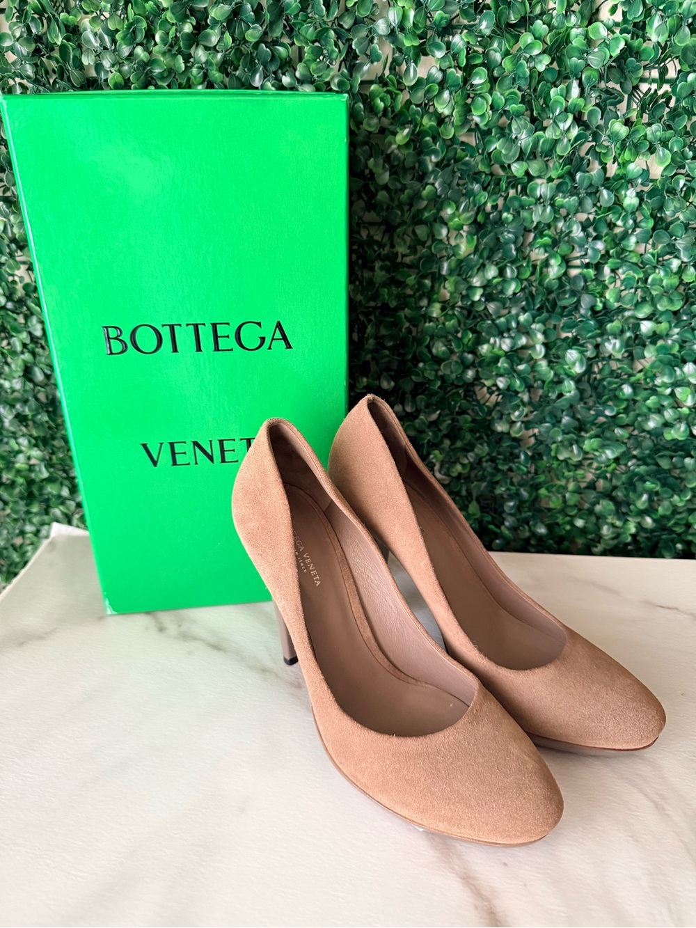 Bottega Veneta Classic Brown Suede Women’s Pumps Size 37